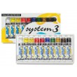 System 3, zestaw farb akrylowych, 10 x 22ml.