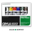 Farby akrylowe Cryla Artists' Acrylic, Daler-Rowney, 6 x 22ml