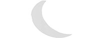 Księżyc, figura z pleksiglasu do dekoracji, 120mm