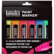 Wide fluorescent set, zestaw pisaków Paint Marker, 6 sztuk