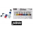 Farby akrylowe Studio Acrylics, Pebeo, 10x20ml