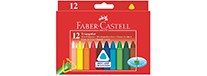 Kredki świecowe trójkątne 12 kol., Faber Castell