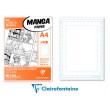 Blok Manga & Comics 200g, (skala) Clairefontaine A4