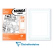 Blok Manga & Comics 200g, (skala) Clairefontaine B4