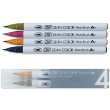 Clean Color, Kuretake, Deep colors 4szt