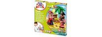 Piraci - FIMO Kids, zestaw 4 kostki x 42g