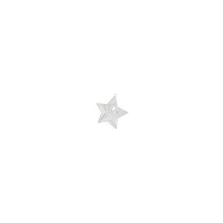 Gwiazda z pleksiglasu do dekoracji - dzielona, 100mm