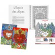 Alpejskie pejzaże, kolorowanka dla dorosłych, Caran d'Ache, A4