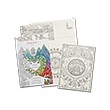 Alpejskie pejzaże, pocztówki do kolorowania, Caran d'Ache, 12x16