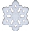 Płatek śniegu, figurka styropianowa do dekoracji, 75mm