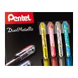 Długopisy żelowe metaliczne, Pentel, 4 kolory (set 1)