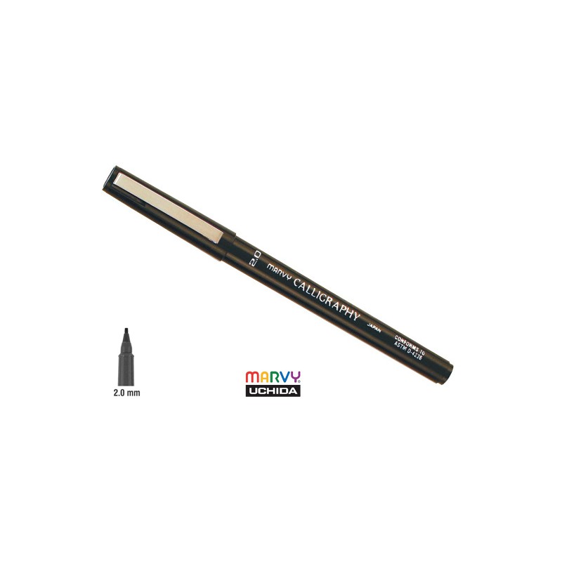 Marvy Calligraphy Pen 2.0mm Fine