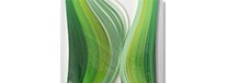 Zielony tonalny - paski do quillingu, 0,5 x 42 cm, 200 szt.