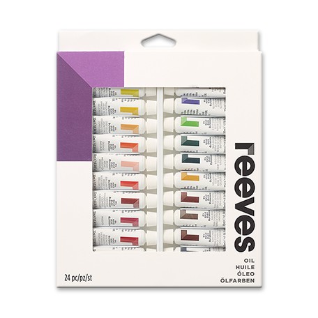 reeves farby olejne zestaw