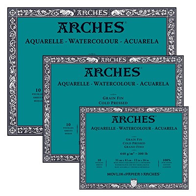 Blok Arches CP 640g 10ark. 23 x 31 cm