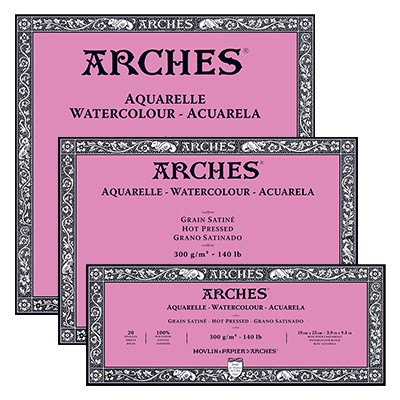 Blok Arches HP 300g 20ark. 26 x 36 cm