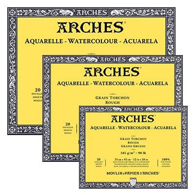 Blok Arches RGH 185g 20ark. 23 x 31 cm