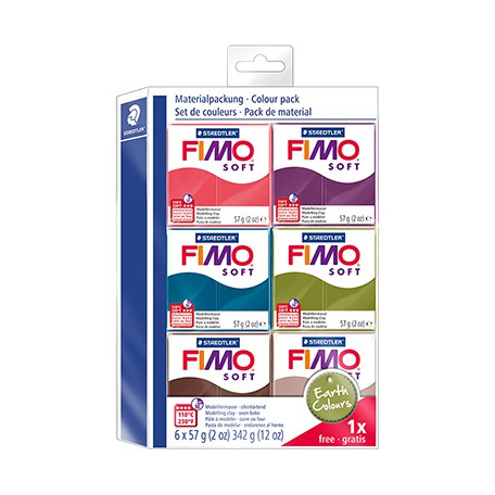 Earth colours Fimo soft