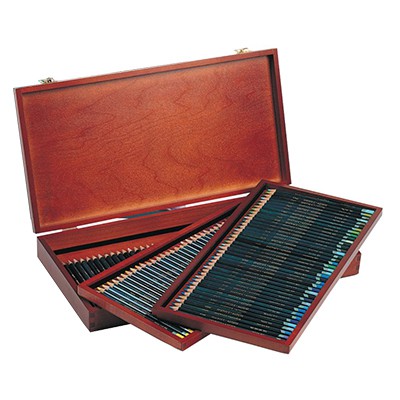 Artists Derwent Wooden Box