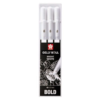 Bold Set 10, Gelly Roll Sakura, 3 szt.