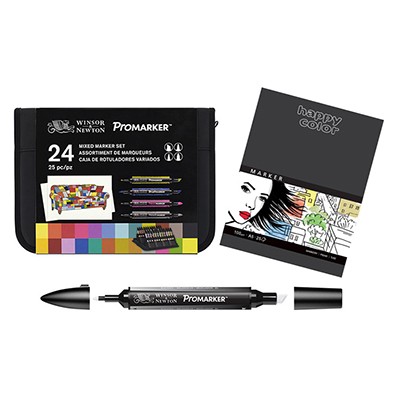 Mixed marker Complete Set A5 – pisaki + blok