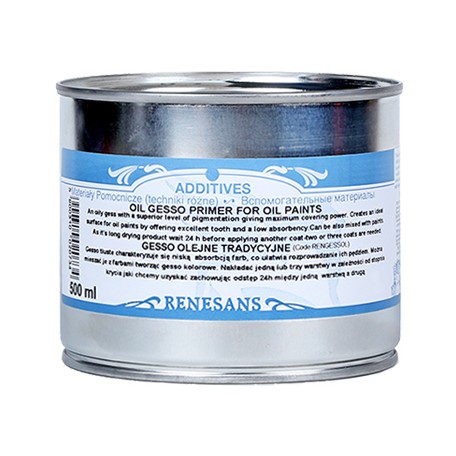 Tradycyjne gesso olejne Renesans