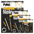 paint on noir clairefontaine