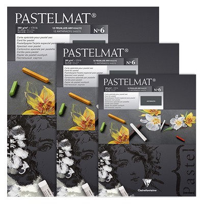 Pastelmat Anthracite, blok do pasteli 24/30 cm