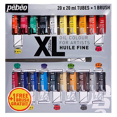 Farby olejne Studio XL, Pebeo, 20 x 20 ml