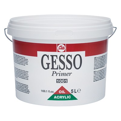Gesso, uniwersalny grunt akrylowy, Talens, 5 l