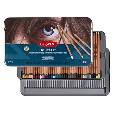 Kredki Derwent Lightfast, 36 kol + tacka