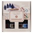 calligraphy set sennelier inks