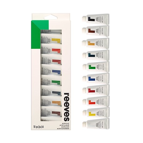 Farby akrylowe zestaw Reeves