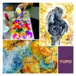 sample yupo mix media