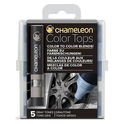 Gray Tones, Color Tops Chameleon, 5 kol.