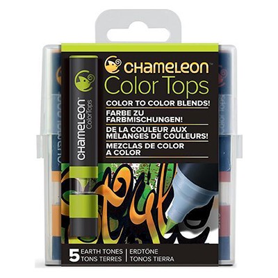 Earth Tones, Color Tops Chameleon, 5 kol.