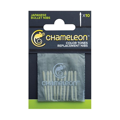 Bullet nibs chameleon