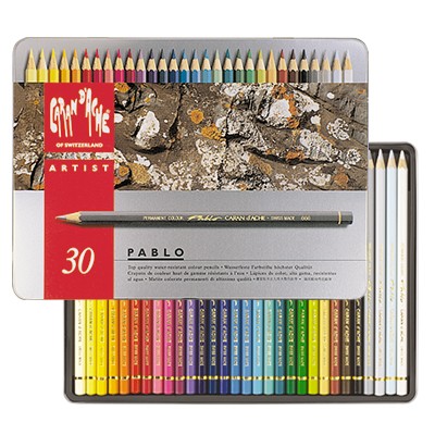 Kredki Pablo, Caran d'Ache, 30 kolorów