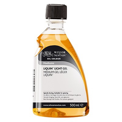 Liquin light gel W&N, medium szybkoschnące do farb olejnych 500m