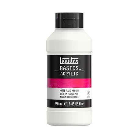 matte fluid medium liquitex