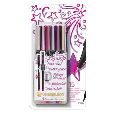 floral colors chameleon fineliners