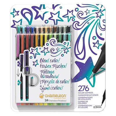 Cienkopisy tonalne Chameleon, Bold 24 kol.