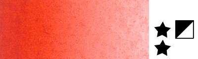 612 Scarlet laquer, farba akwarelowa L'Aquarelle, półkostka