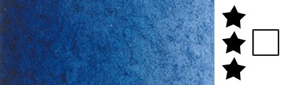 318 Prussian blue, farba akwarelowa L'Aquarelle, półkostka