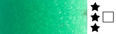 847 Emerald green, farba akwarelowa L'Aquarelle, półkostka