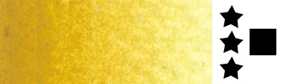 254 Light yellow ochre, farba akwarelowa L'Aquarelle, półkostka