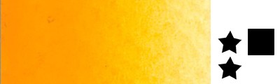 537 Cadm. yellow orange, farba akwarelowa L'Aquarelle, półkostka