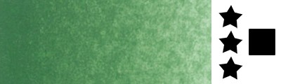 815 Chrom. oxide green, farba akwarelowa L'Aquarelle, półkostka