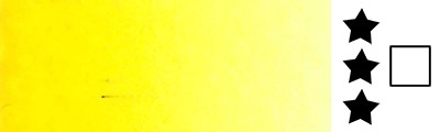 578 Sennelier yellow light, farba akwarelowa L'Aquarelle, półkostka