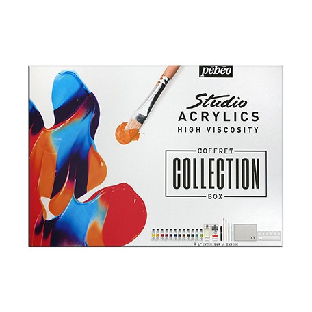 acrylic colour pebeo set